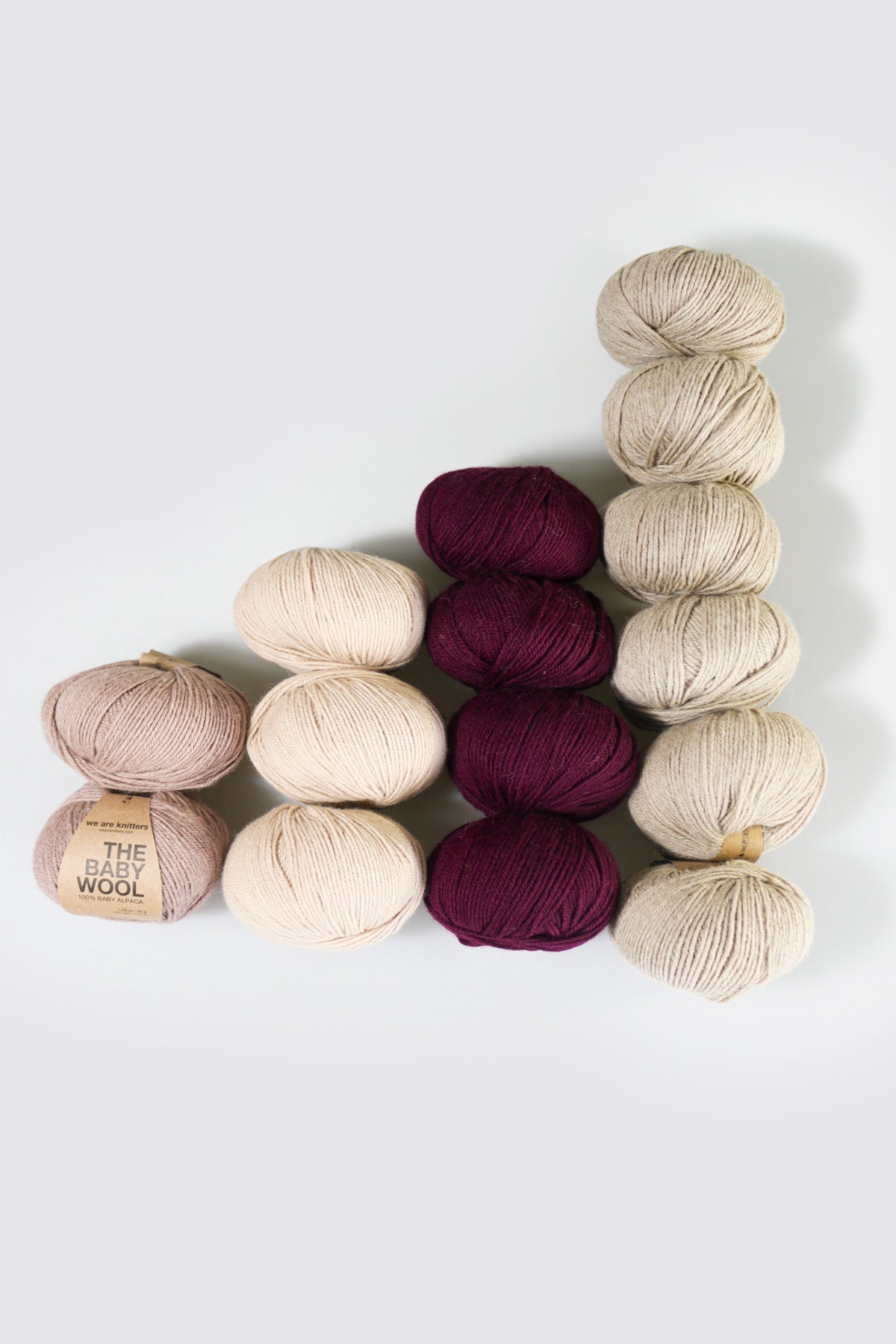 Pack di 15 gomitoli di Baby Alpaca