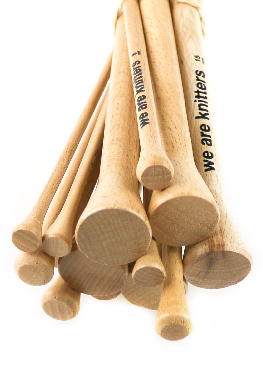 15mm Straight Beechwood Knitting Needles