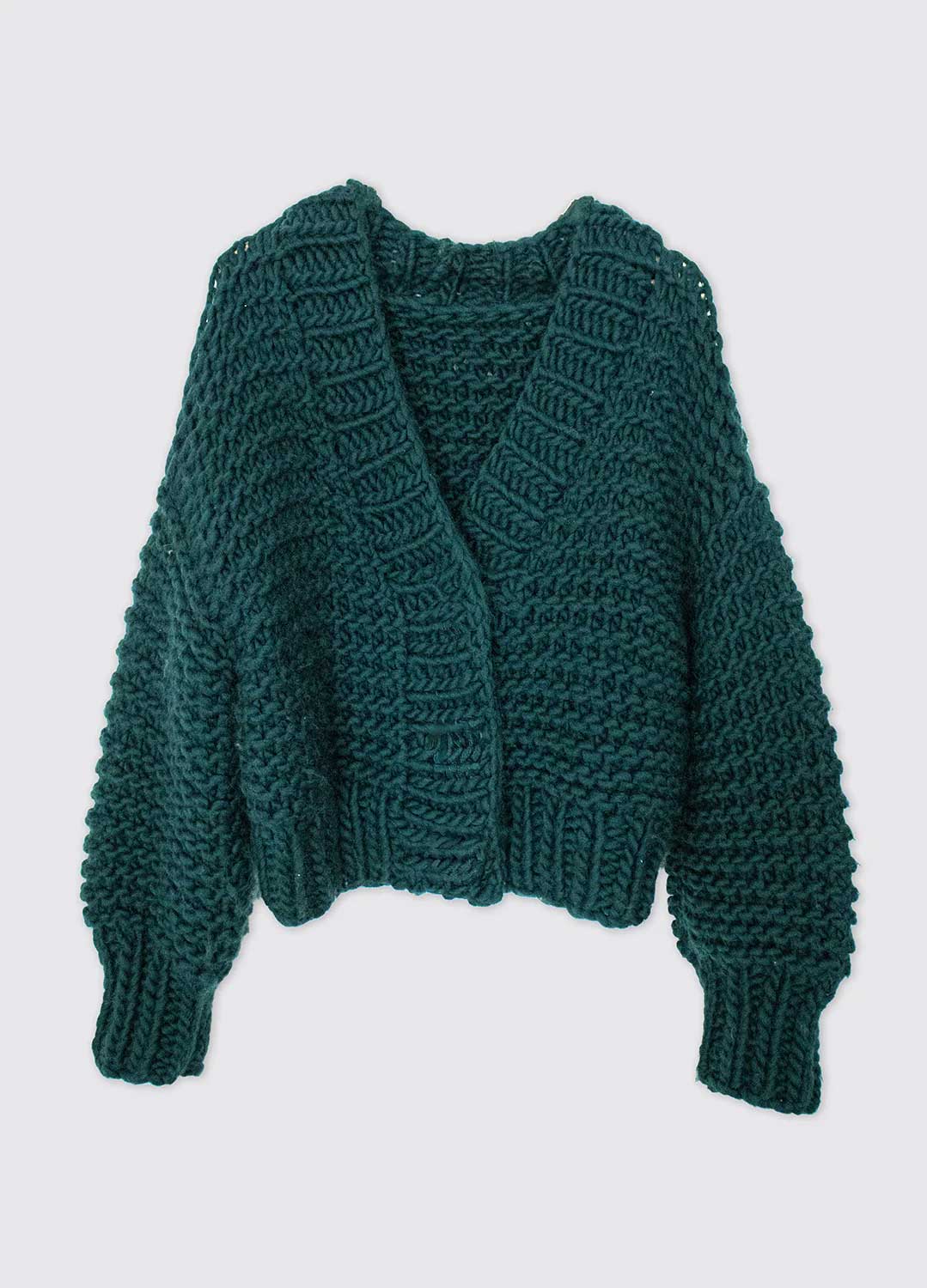 Avocado Cardigan Kit - Yummy Yarn Version