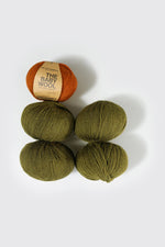 Pack di  5 gomitoli di Baby Alpaca