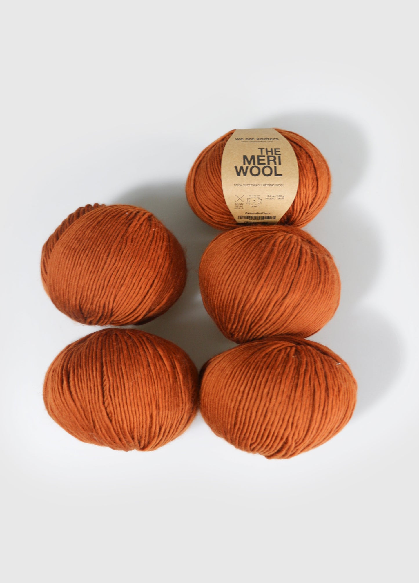 Pack di 5 gomitoli di Meriwool