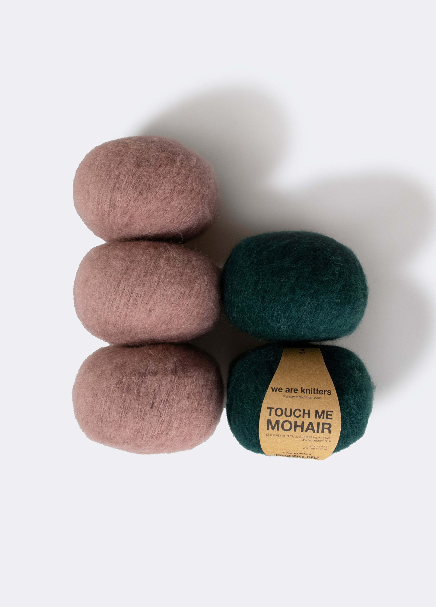 Pack di 5 gomitoli di Touch me Mohair