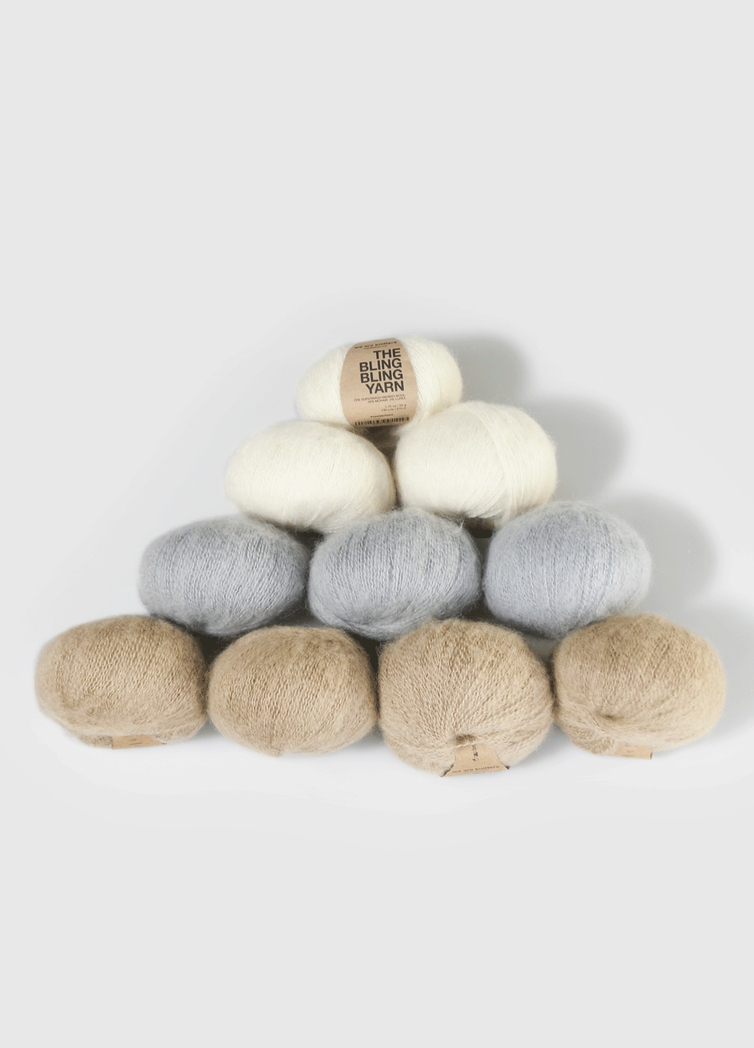 Pack di 10 gomitoli di Bling Bling Yarn