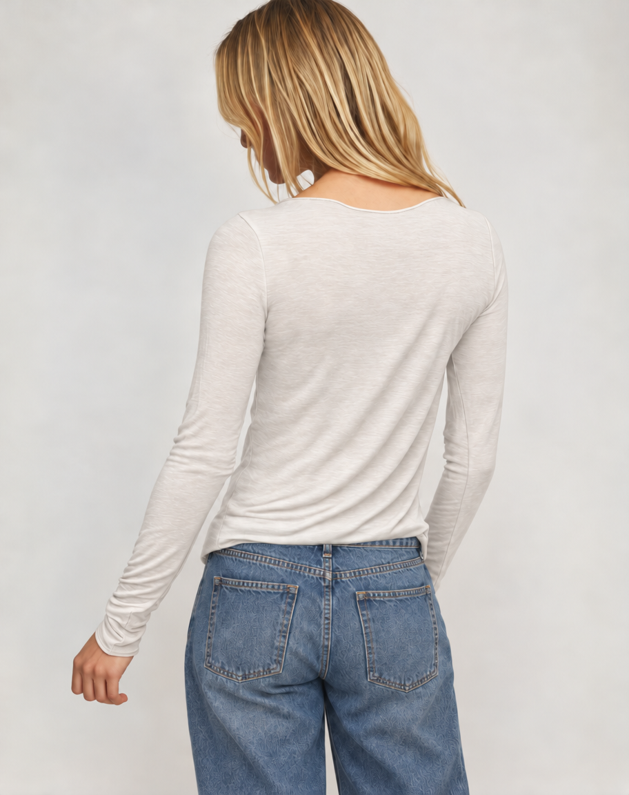Maglia ultra morbida con scollo a barchetta e cashmere - Viola (Prossimamente)