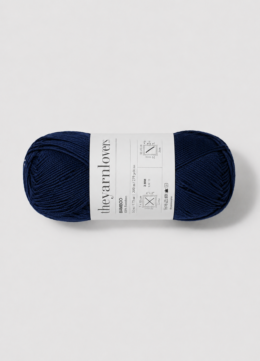 Bamboo Navy Blue - Yarn Lovers