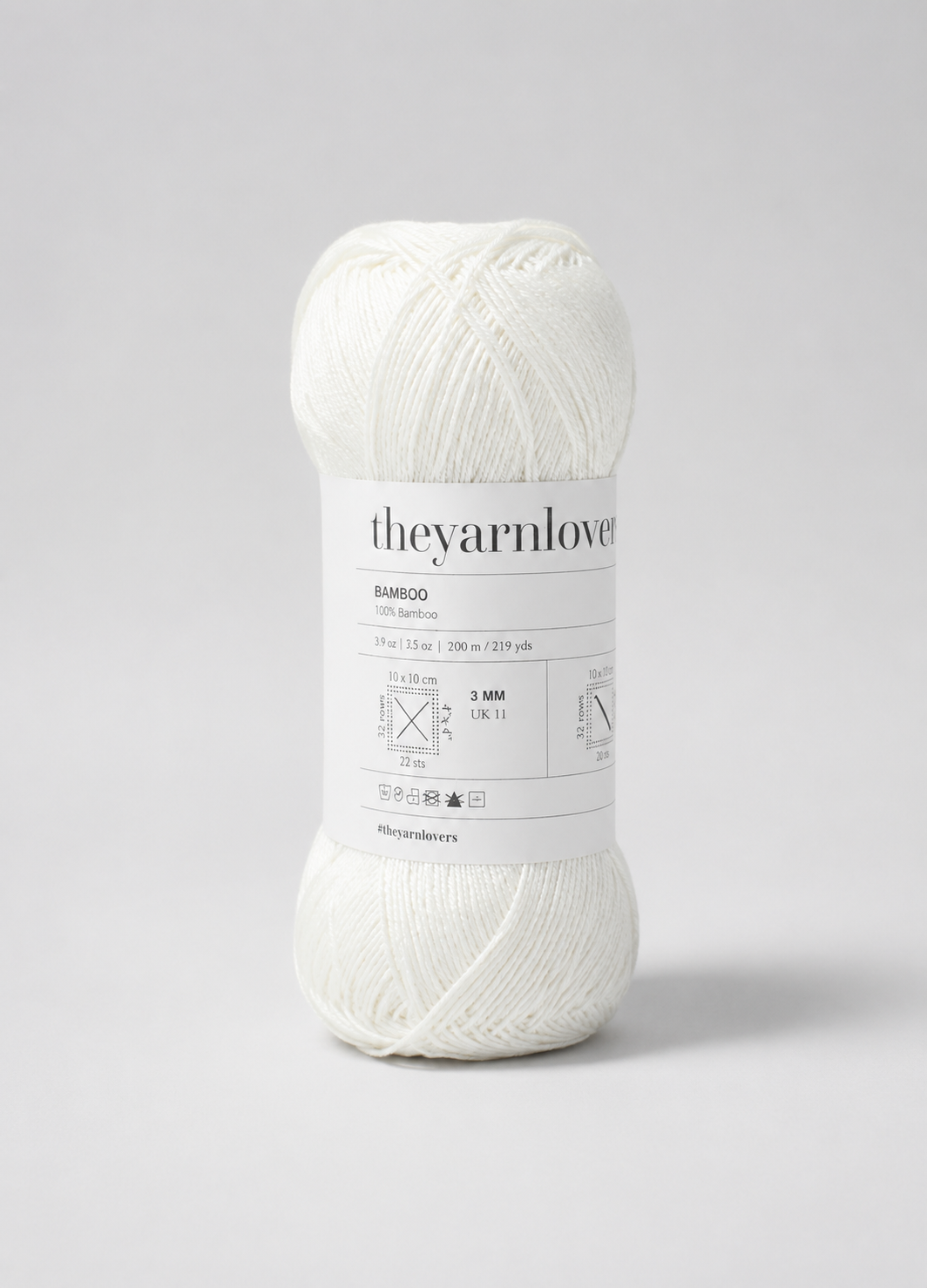 Bamboo Off White - Yarn Lovers