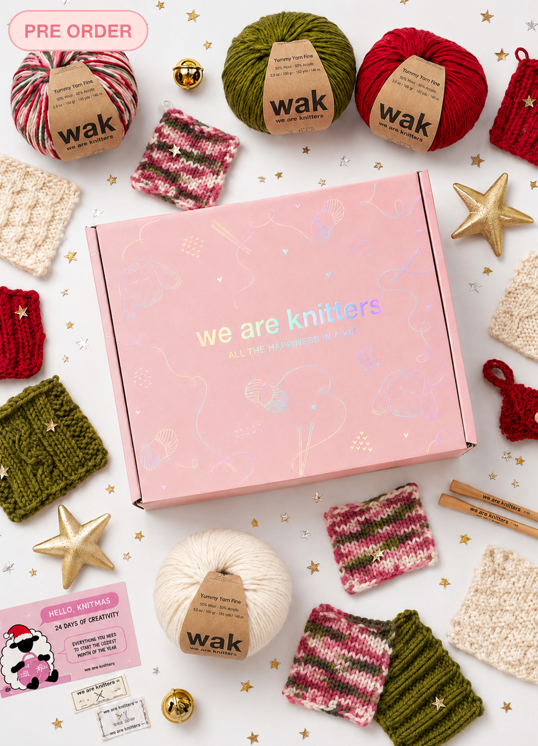 Knitmas: 24 giorni di maglia – Mystery Project Advent Calendar – PREORDINE