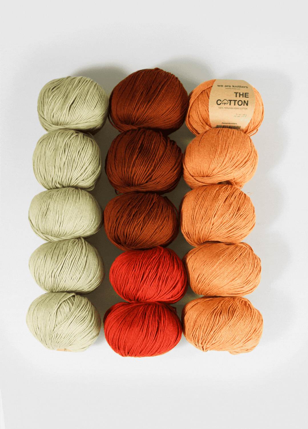 Pack di 15 gomitoli Cotone Pima