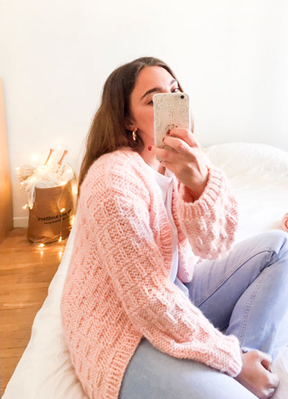 Petite Wool Millennial Pink