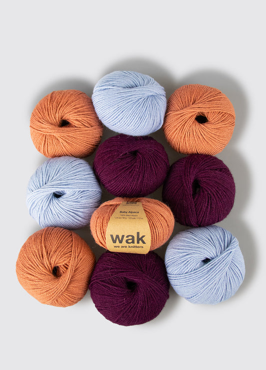 Pack di  10 gomitoli di Baby Alpaca