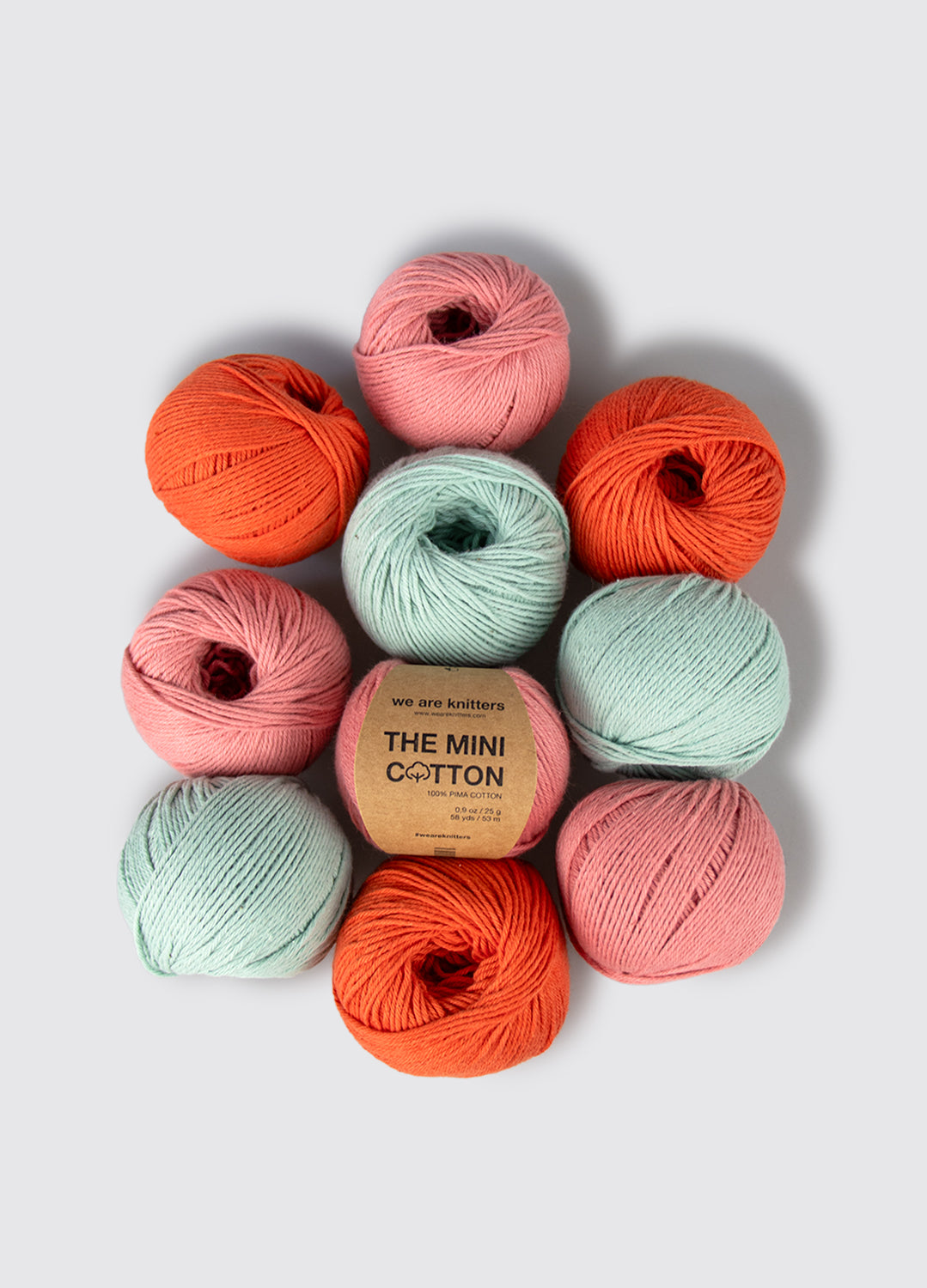 Pack di 10 gomitoli di Mini Cotton