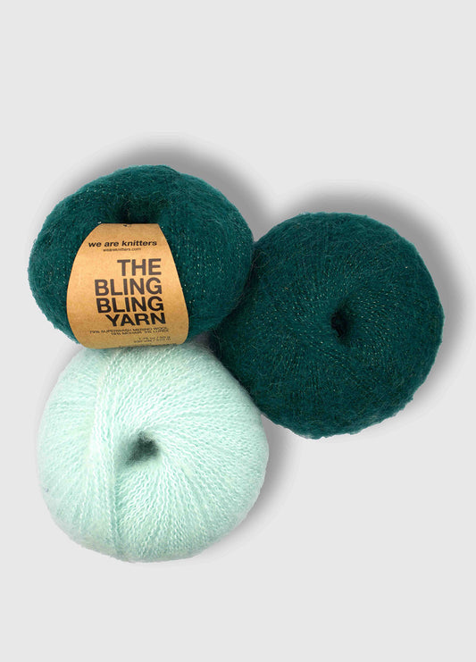 Pack di 5 gomitoli di Bling Bling Yarn