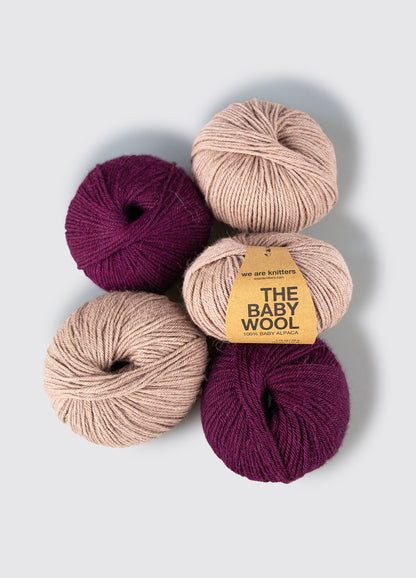 Pack di  5 gomitoli di Baby Alpaca