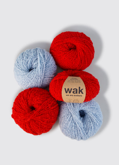 Pack di 5 gomitoli di Boucle Cloud Yarn