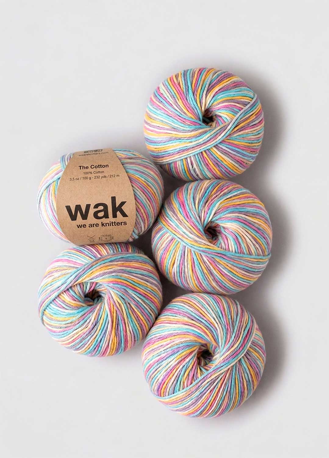 Pack di 5 gomitoli Cotone 