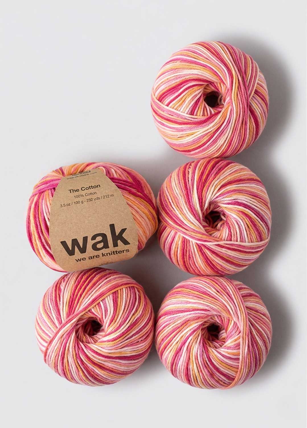 Pack di 5 gomitoli Cotone 