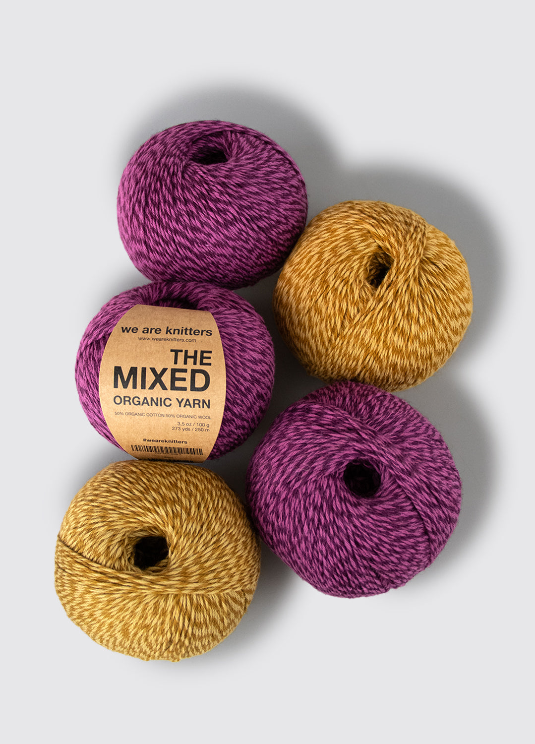 Pack di 5 gomitoli di Mixed Yarn