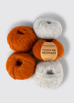 Pack di 5 gomitoli di Touch me Mohair