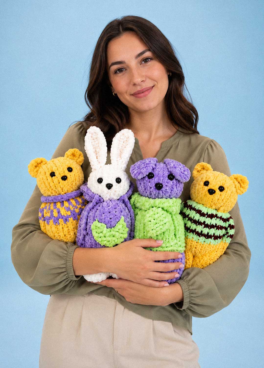 The Knitty Pet Pals Bundle Kit - Kit Bundle da 4 - The Cuddle Yarn