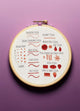 Stitch Sampler #1 Embroidery Kit - Coming Soon