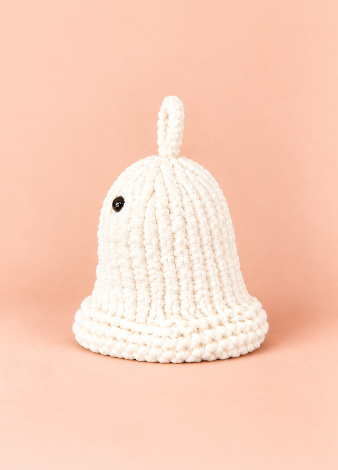Il ciondolo fantasma Knitty – Kit facile per lavorare a maglia un fantasma