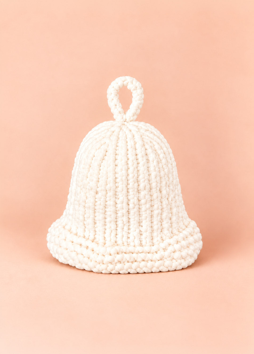 Il ciondolo fantasma Knitty – Kit facile per lavorare a maglia un fantasma