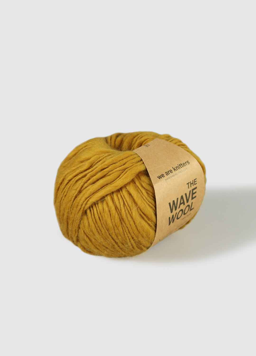 The Wave Wool Mustard
