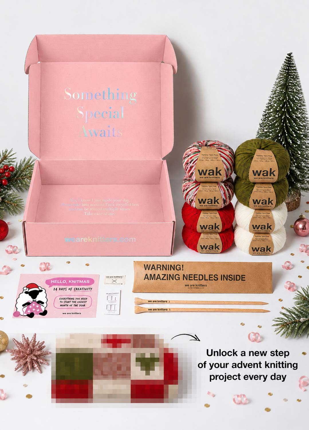 Knitmas: 24 giorni di maglia – Mystery Project Advent Calendar – PREORDINE