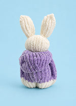 The Knitty Bunny - Mini Knitted Bunny Kit di livello facile - The Cuddle Yarn