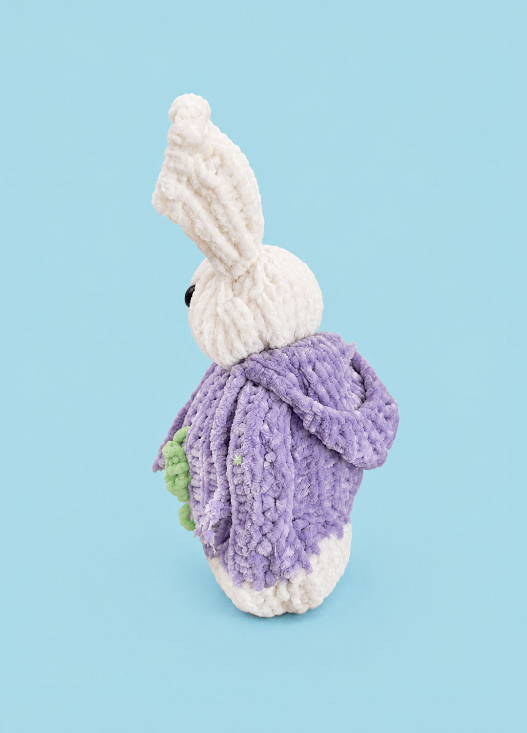 The Knitty Bunny - Mini Knitted Bunny Kit di livello facile - The Cuddle Yarn