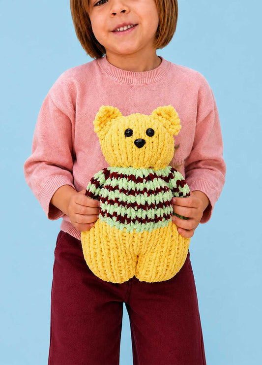 The Knitty Kitty - Mini Knitted Cat Kit - The Cuddle Yarn