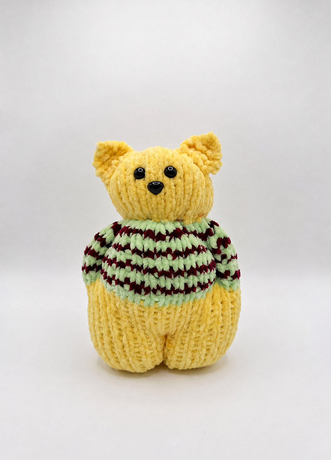The Knitty Kitty - Mini Knitted Cat Kit - The Cuddle Yarn