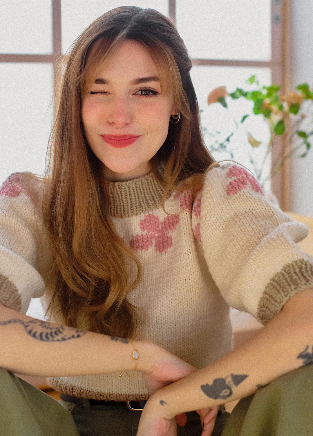 Cherry Blossom Sweater x Marzia Kjellberg Kit