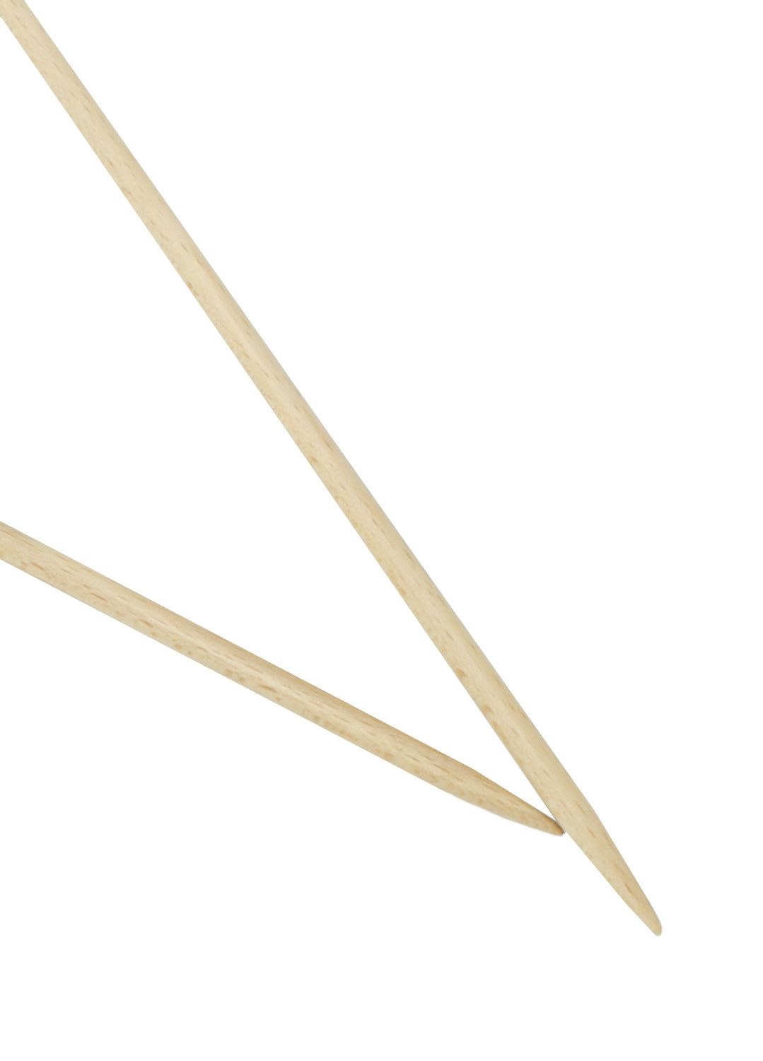 6mm Straight Beechwood Knitting Needles