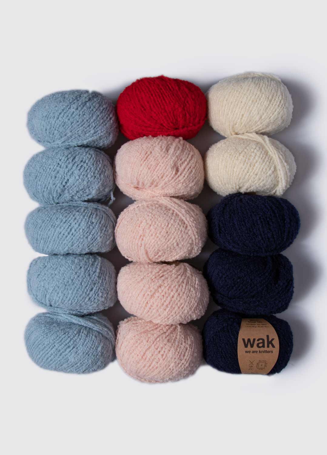 Pack di 15 gomitoli di Boucle Cloud Yarn
