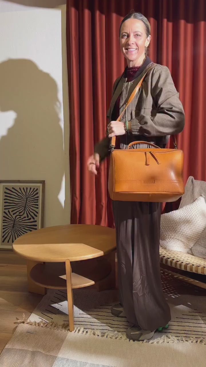 Cleo XL Project Bag x Muud - Coming Soon (Color Whisky)