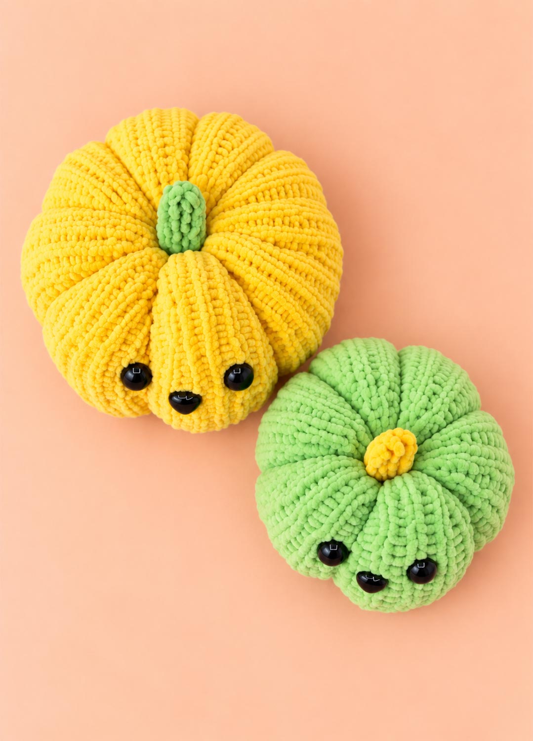 Le zucche Knitty – Kit facile per lavorare a maglia delle zucche