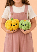 Le zucche Knitty – Kit facile per lavorare a maglia delle zucche