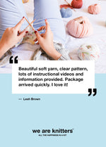 Stitch Sampler Advent Calendar Knitting Kit: Learn The Basics