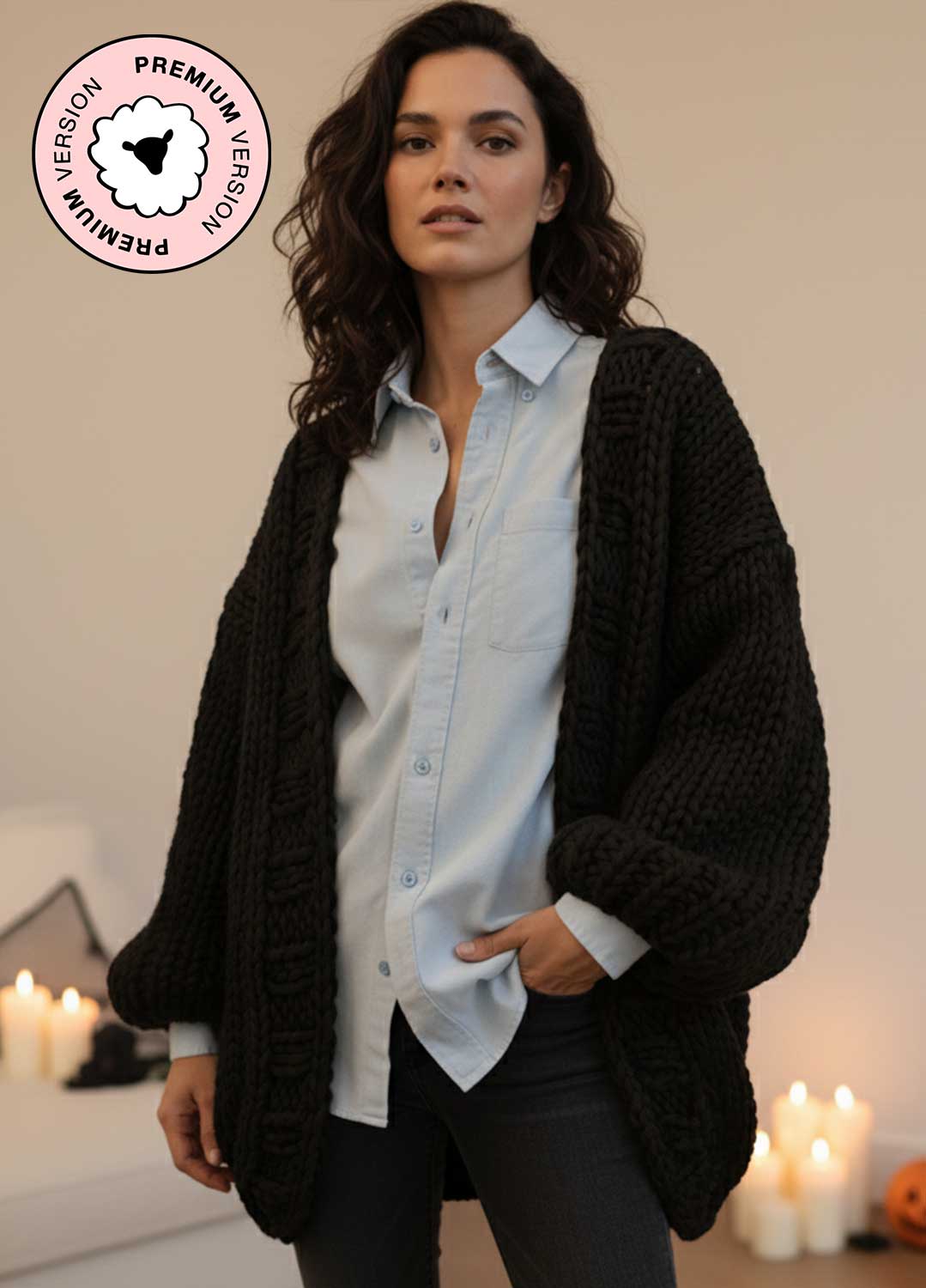 Simone Cardigan Kit - Premium Version