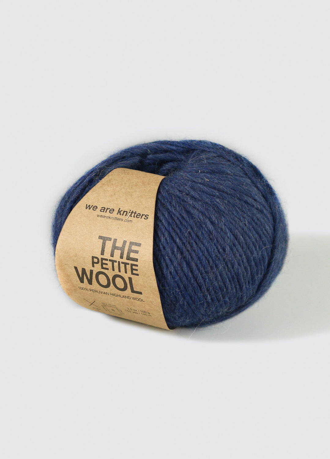 Petite Wool Spotted Blue