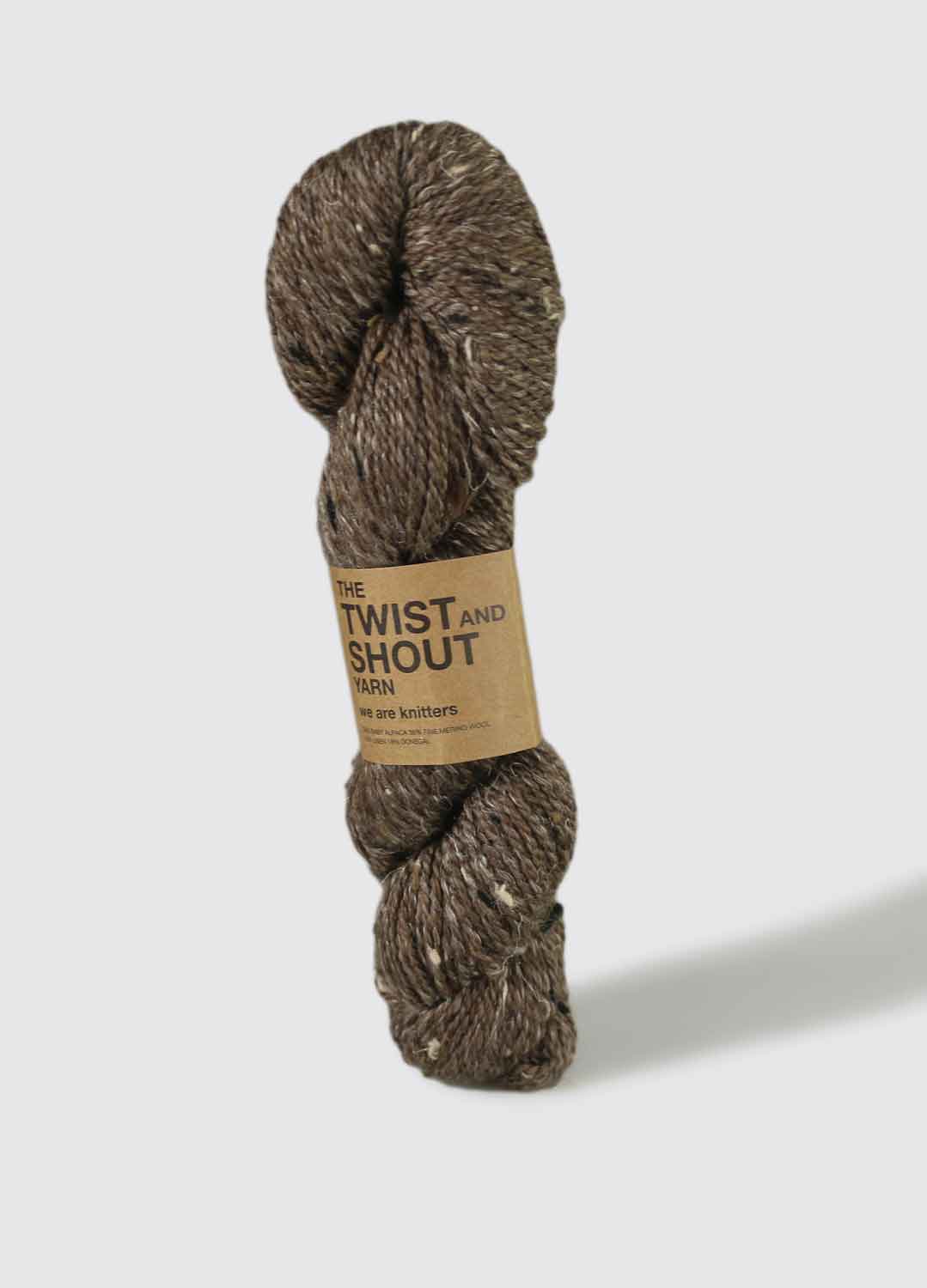 The Twist &amp; Shout Rustic Brown Tweed