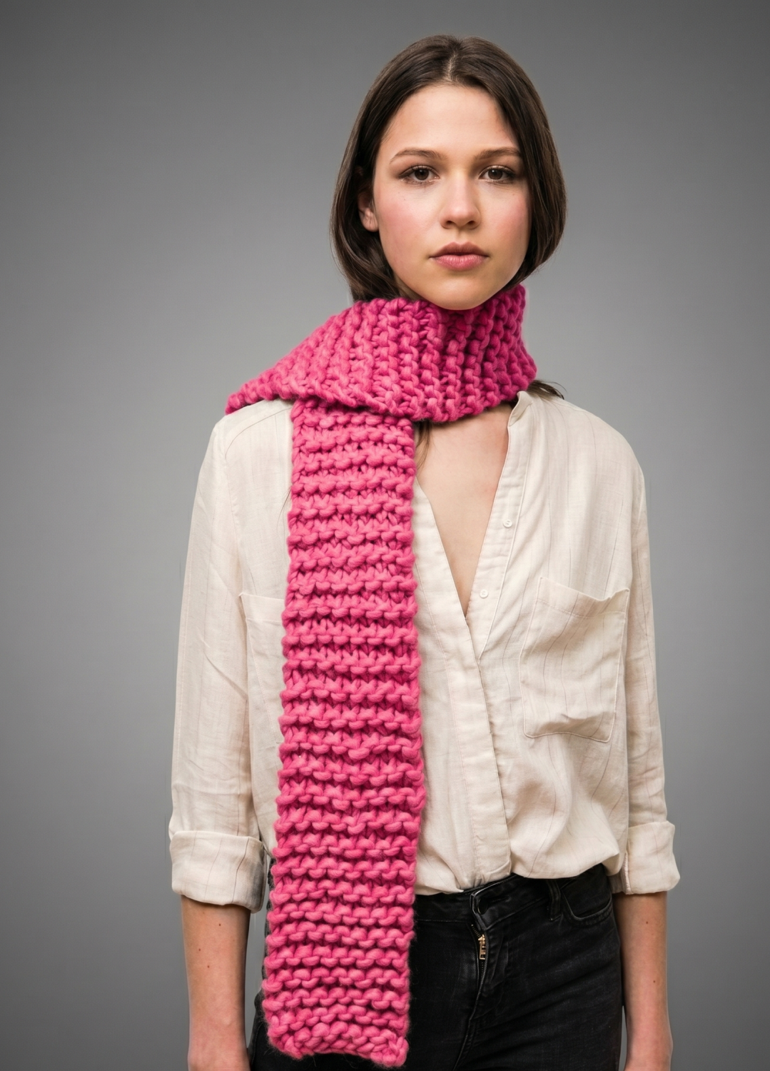 Dinka Scarf Kit - Yummy Yarn Version