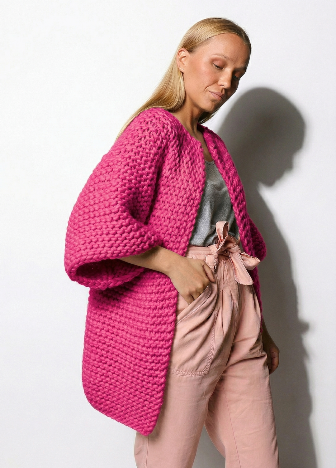 Melvoin Cardigan Kit - Yummy Yarn Version