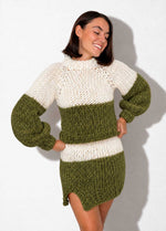 The Rainbow Skirt & Sweater Set Kit x @paula.on.knits – Versione The Yummy Yarn