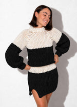 The Rainbow Skirt & Sweater Set Kit x @paula.on.knits – Versione The Yummy Yarn