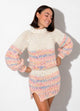 The Rainbow Skirt & Sweater Set Kit x @paula.on.knits – Versione The Yummy Yarn