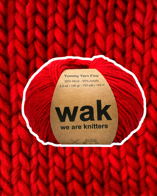 Yummy Yarn Fine Red